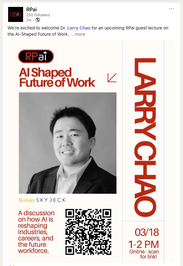 RPai Student-Run AI Club Guest Lecture