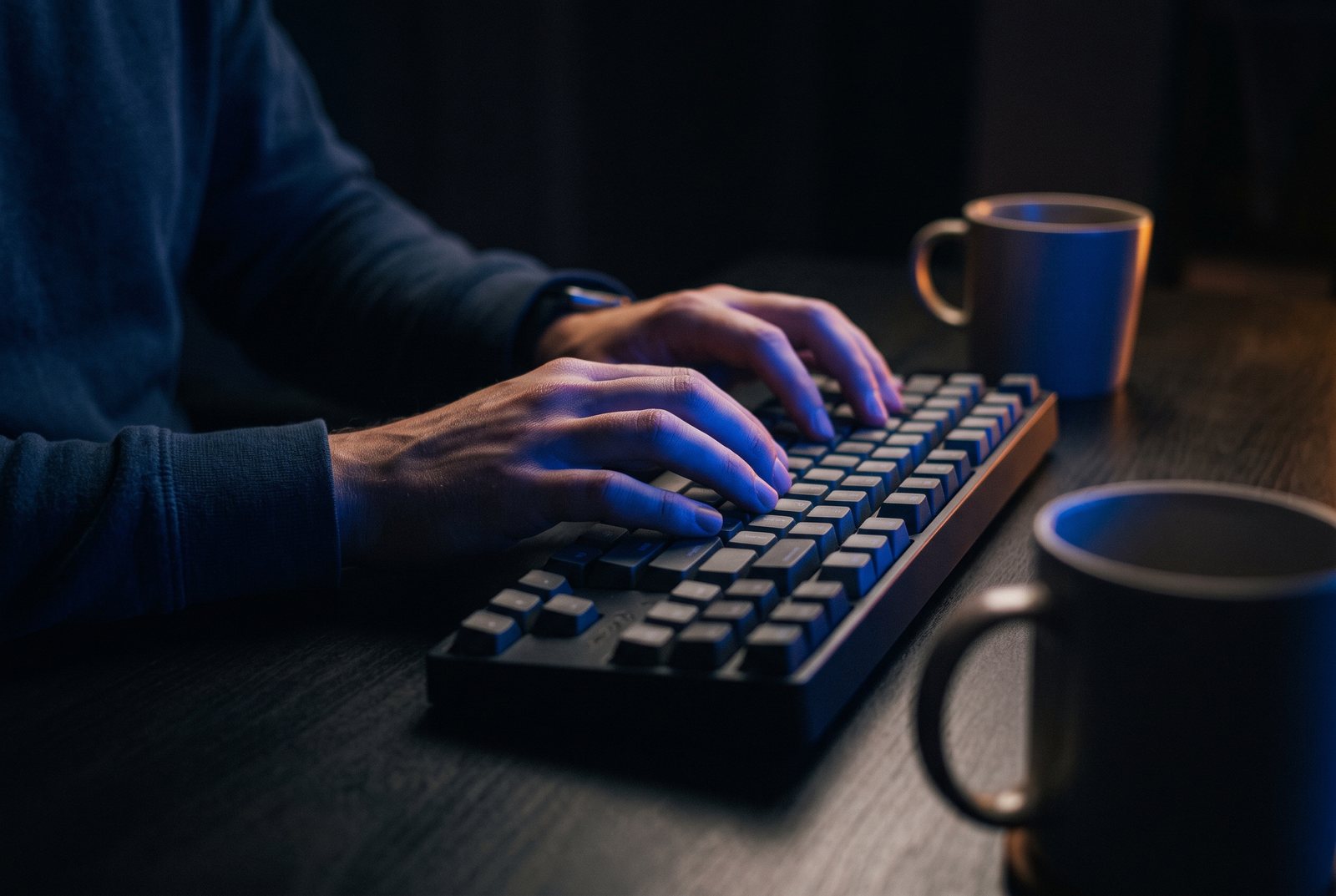 AI startup team working through a model on screen